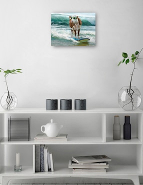 Cuadro decorativo Surf & Turf técnica mixta Cuadros Jr Playas