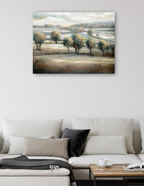Cuadro decorativo Visión Pastoral I técnica mixta Cuadros Jr Campos