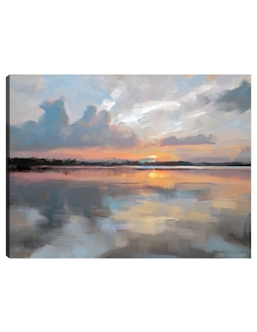 Cuadro decorativo Soleil Du Matin técnica mixta Cuadros Jr Lagos