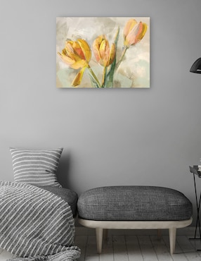 Cuadro decorativo Simplemente Primavera técnica mixta Cuadros Jr Floración