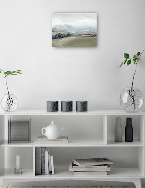 Cuadro decorativo Paisaje Capas IV técnica mixta Cuadros Jr Campos