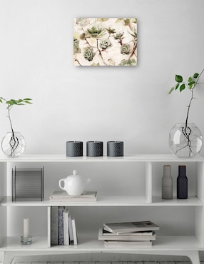 Cuadro decorativo Príncipe Verde técnica mixta Cuadros Jr Primavera