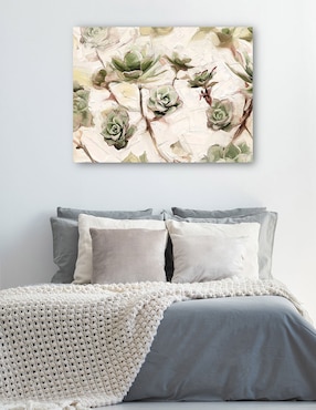 Cuadro decorativo Príncipe Verde técnica mixta Cuadros Jr Primavera