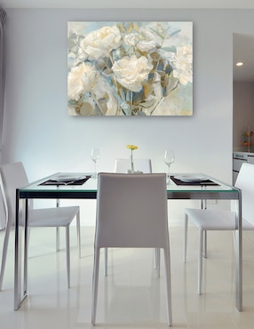 Cuadro decorativo Sabrina técnica mixta Cuadros Jr Floración