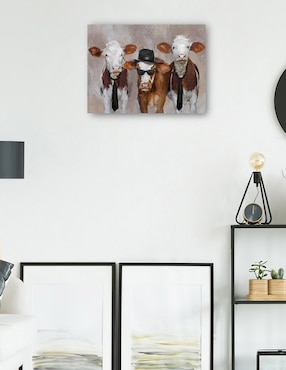 Cuadro decorativo Hermanos Moos técnica mixta Cuadros Jr Animales Domésticos