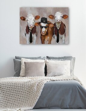 Cuadro decorativo Hermanos Moos técnica mixta Cuadros Jr Animales Domésticos