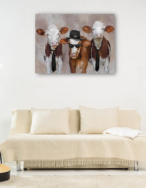 Cuadro decorativo Hermanos Moos técnica mixta Cuadros Jr Animales Domésticos