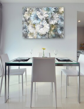 Cuadro decorativo Dalia Viva técnica mixta Cuadros Jr Arreglo Floral