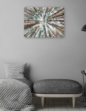 Cuadro decorativo Alturas de primavera técnica mixta Cuadros Jr Bosques