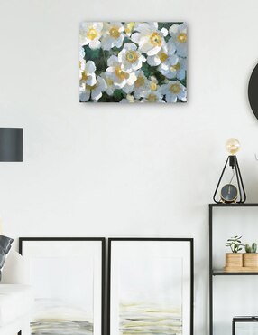 Cuadro decorativo Blancos de verano técnica mixta Cuadros Jr Primavera