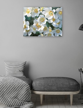Cuadro decorativo Blancos de verano técnica mixta Cuadros Jr Primavera