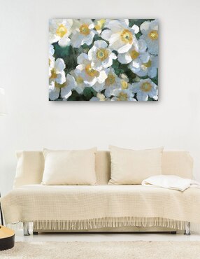 Cuadro decorativo Blancos de verano técnica mixta Cuadros Jr Primavera