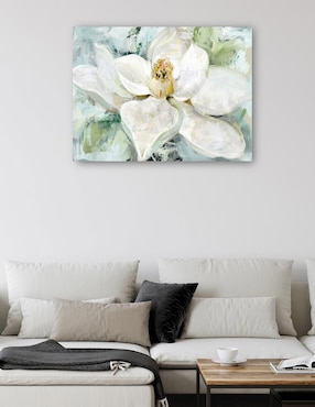 Cuadro decorativo Magnolia de la mañana técnica mixta Cuadros Jr Floración