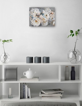 Cuadro decorativo Baile pétalo técnica mixta Cuadros Jr Primavera
