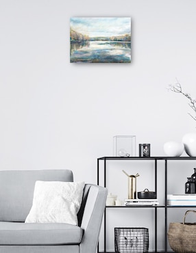 Cuadro decorativo Lugar de Verano técnica mixta Cuadros Jr Lagos