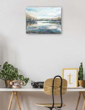 Cuadro decorativo Lugar de Verano técnica mixta Cuadros Jr Lagos