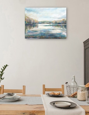 Cuadro decorativo Lugar de Verano técnica mixta Cuadros Jr Lagos