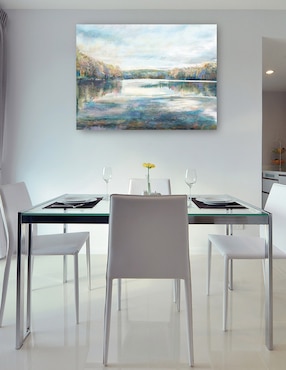 Cuadro decorativo Lugar de Verano técnica mixta Cuadros Jr Lagos