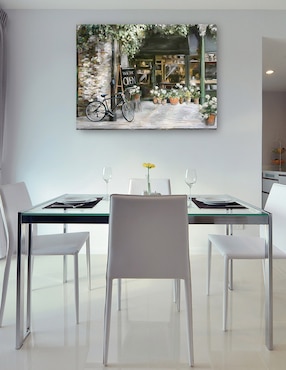 Cuadro decorativo Lugar del Pueblo técnica mixta Cuadros Jr Lugares