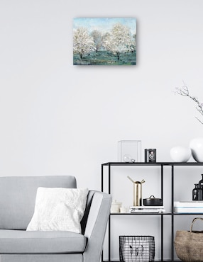 Cuadro decorativo Arboles en Flor técnica mixta Cuadros Jr Campos