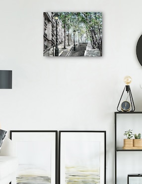 Cuadro decorativo Montmartre técnica mixta Cuadros Jr Arquitectura