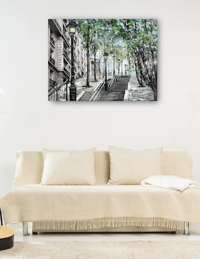 Cuadro decorativo Montmartre técnica mixta Cuadros Jr Arquitectura