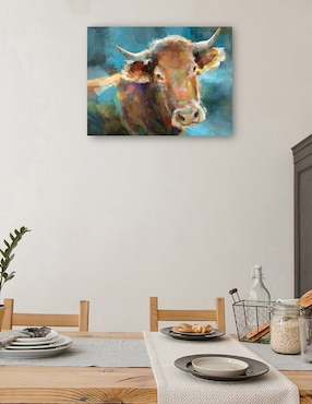 Cuadro decorativo Marvin técnica mixta Cuadros Jr Animales Domésticos