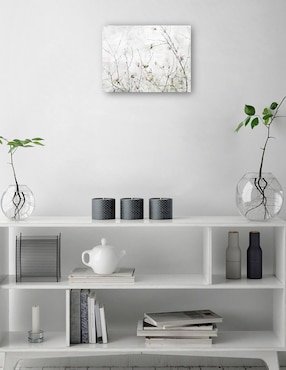 Cuadro decorativo Momento de magnolia técnica mixta Cuadros Jr Floración