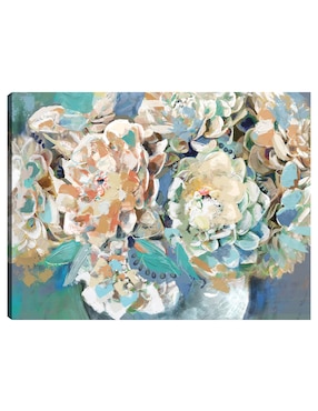 Cuadro decorativo Coro de Primavera técnica mixta Cuadros Jr Floreros