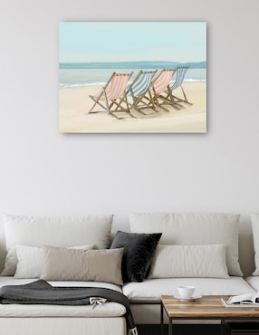 Cuadro decorativo Cosa de La Orilla técnica mixta Cuadros Jr Playas
