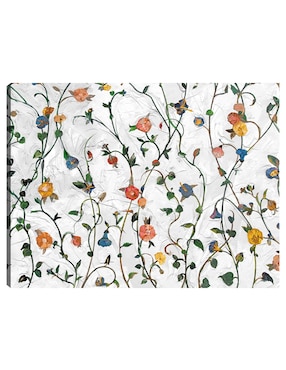 Cuadro decorativo Enrejado de Jardín técnica mixta Cuadros Jr Primavera
