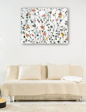 Cuadro decorativo Enrejado de Jardín técnica mixta Cuadros Jr Primavera