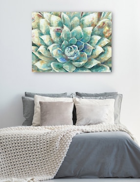 Cuadro decorativo Flor de Cacto técnica mixta Cuadros Jr Floración