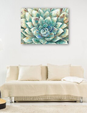 Cuadro decorativo Flor de Cacto técnica mixta Cuadros Jr Floración