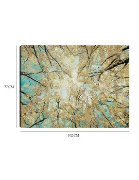 Cuadro decorativo Cielo Alto técnica mixta Cuadros Jr Primavera