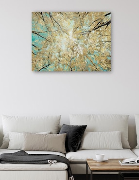 Cuadro decorativo Cielo Alto técnica mixta Cuadros Jr Primavera