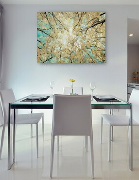 Cuadro decorativo Cielo Alto técnica mixta Cuadros Jr Primavera