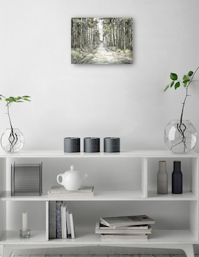 Cuadro decorativo Camino perfecto primavera técnica mixta Cuadros Jr Primavera