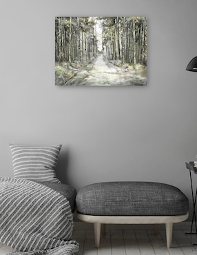 Cuadro decorativo Camino perfecto primavera técnica mixta Cuadros Jr Primavera