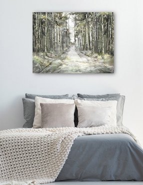 Cuadro decorativo Camino perfecto primavera técnica mixta Cuadros Jr Primavera