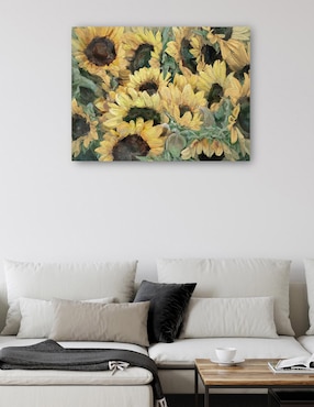 Cuadro decorativo Gafas de Sol técnica mixta Cuadros Jr Girasoles