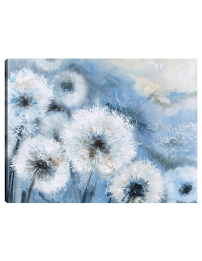 Cuadro decorativo Acuarela Deseos Azul técnica mixta Cuadros Jr Vida silvestre