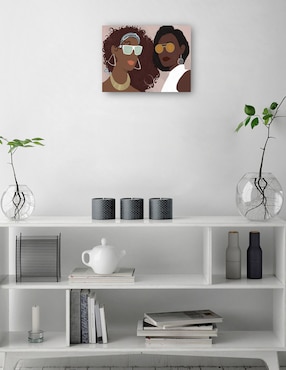 Cuadro decorativo Novias técnica mixta Cuadros Jr Moderno