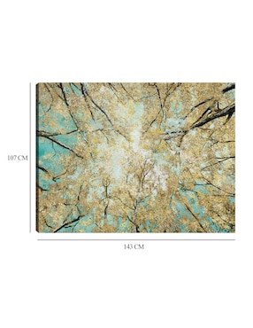 Cuadro decorativo Cielo alto técnica mixta Cuadros Jr Bosques