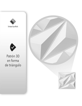 Vinil decorativo lavable Interiorart triangular