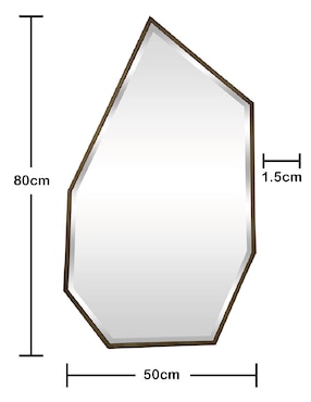 Espejo irregular Haus Diamond