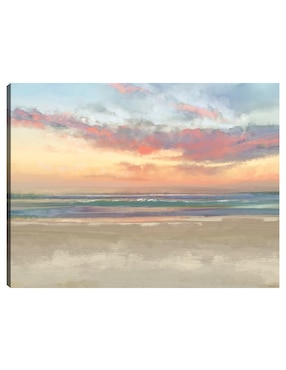 Cuadro decorativo Soñar con anochecer técnica mixta Cuadros Jr Playas