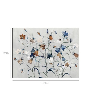 Cuadro decorativo Secretos del jardín III técnica mixta Cuadros Jr Primavera
