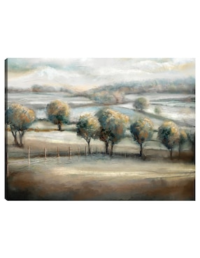 Cuadro decorativo Visión Pastoral I técnica mixta Cuadros Jr Campos