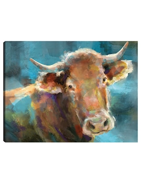 Cuadro decorativo Marvin técnica mixta Cuadros Jr Animales Domésticos